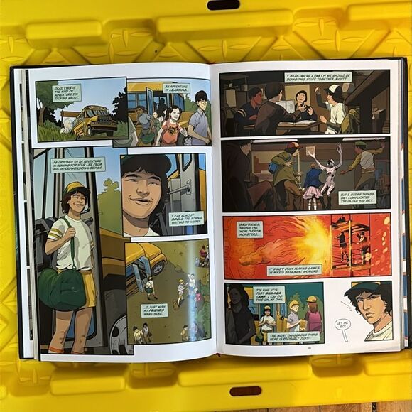 Stranger Things Library Edition Volume One Hardcover Fan Book Graphic Novel - Picture 7 of 7